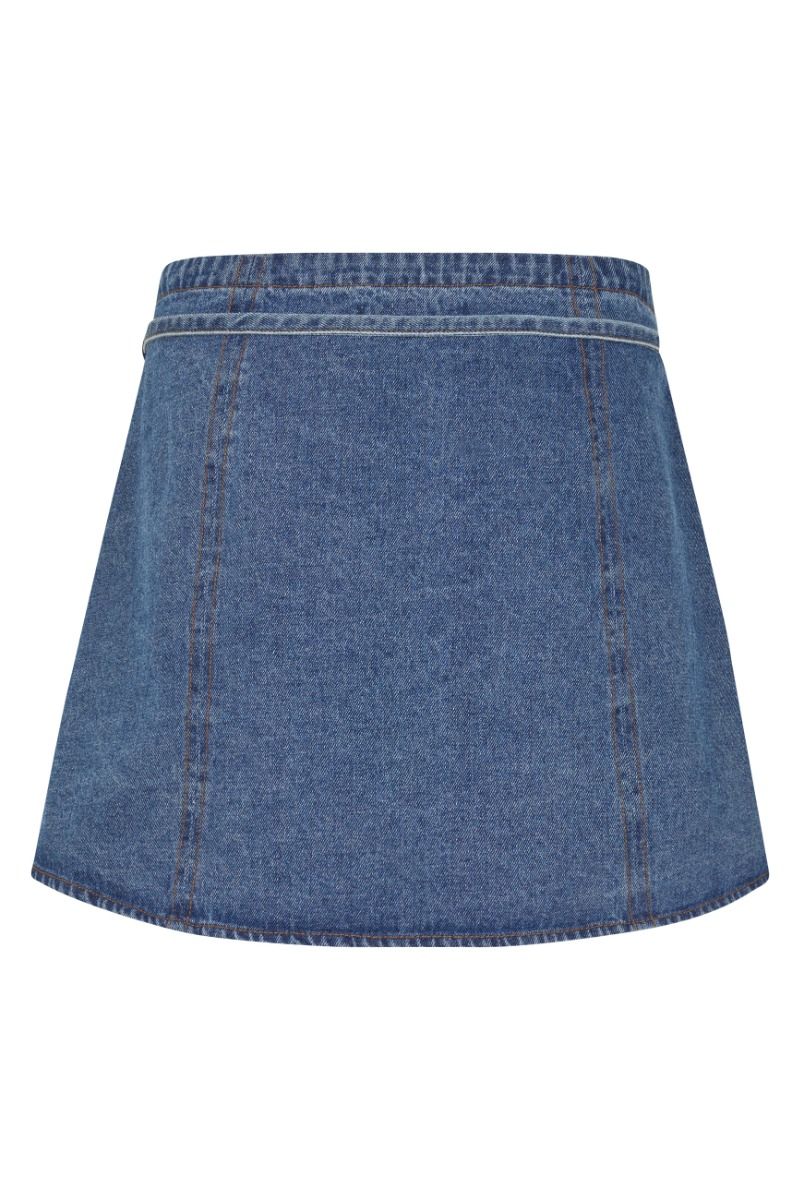 Global Funk - Nederdel - Caja B-G - Vintage Blue Wash 