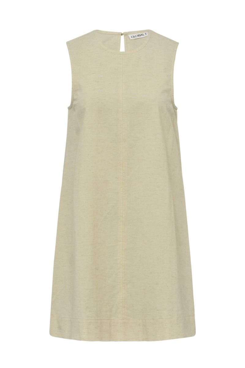 Global Funk - Kjole - Rihann-G - Natural Linen