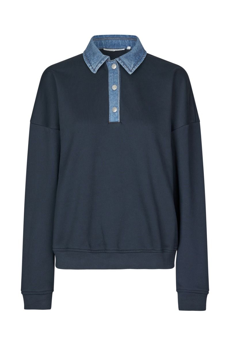 Global Funk - Bluse - Dandi-G - Blue Ink