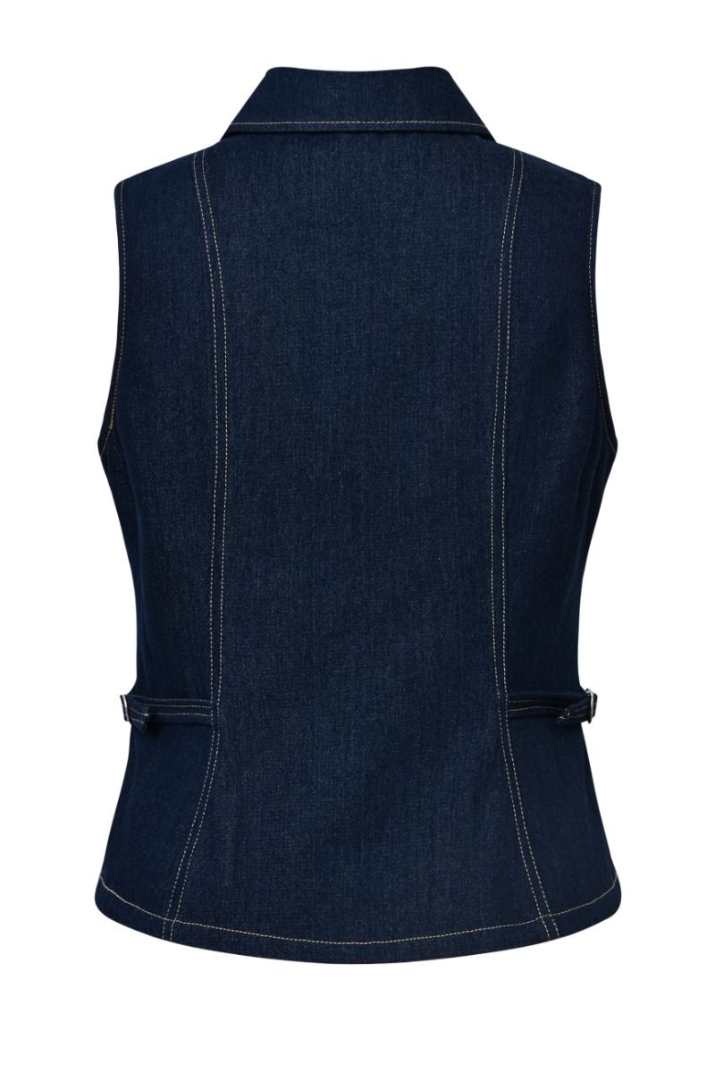 Global Funk - Top - Falucca-G - Dark Unwashed denim