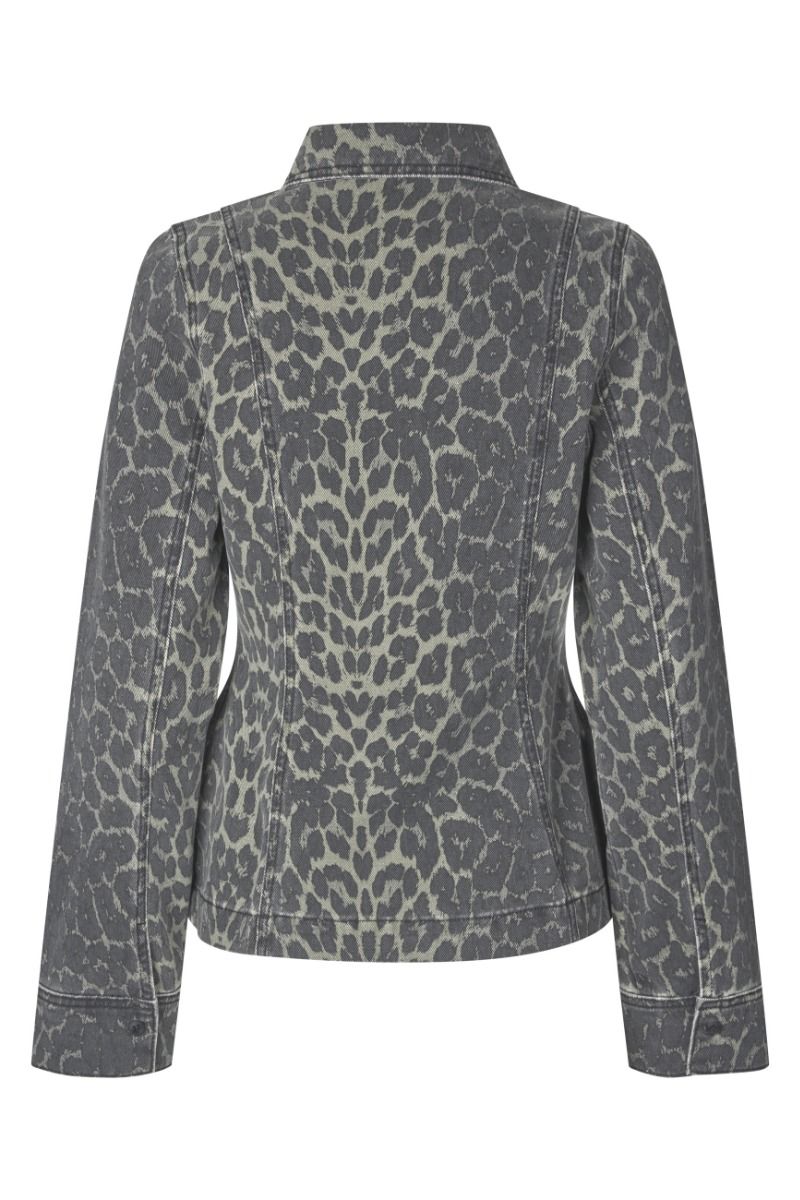 Global Funk - Skjorte - Firola-G - Dark Leopard Mist