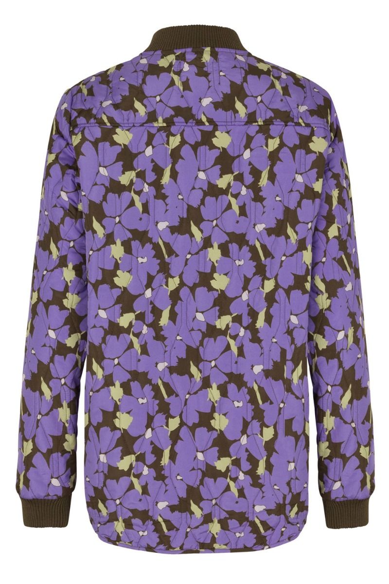 Global Funk - Jakke - Rheanna - Purple Blossom Print