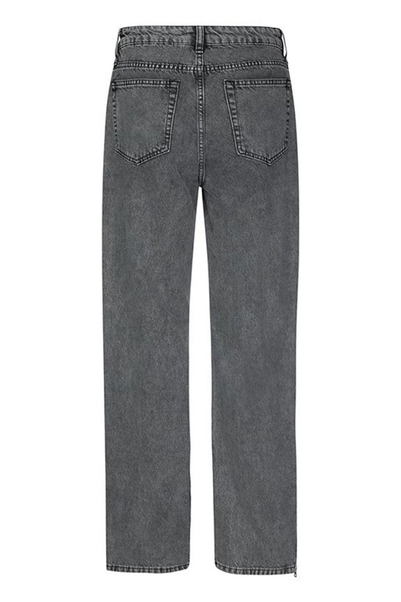 Global Funk - Jeans - Reecely Zip-G - Demon Grey