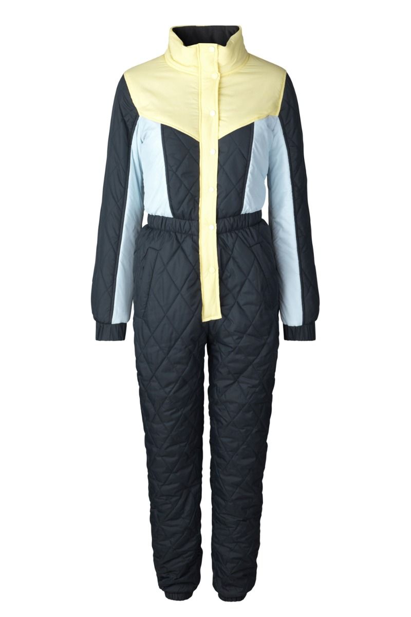 Global Funk - Buksedragt - Arielle - Yellow/Blue 