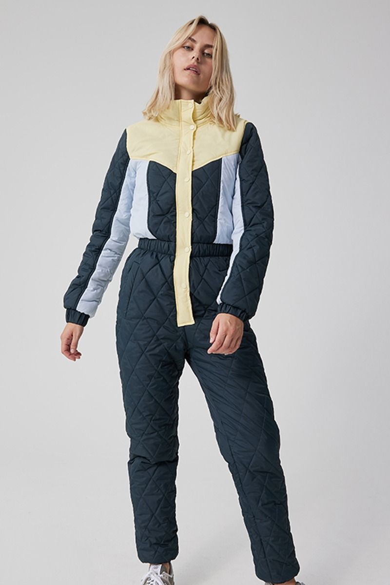 Global Funk - Buksedragt - Arielle - Yellow/Blue 