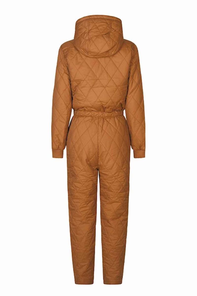 Global Funk - Jumpsuit - Isolde Teddo - Camel Tan