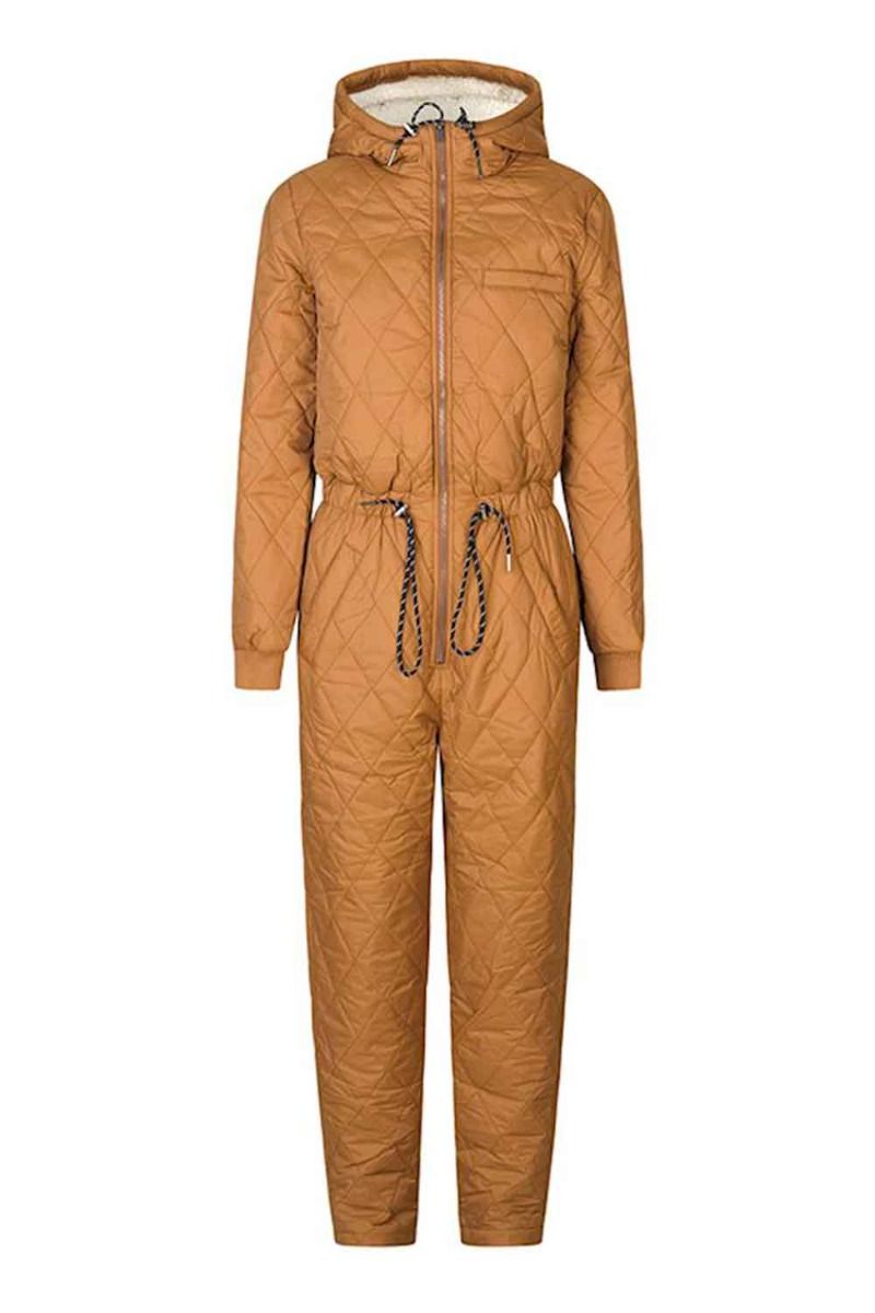 Global Funk - Jumpsuit - Isolde Teddo - Camel Tan