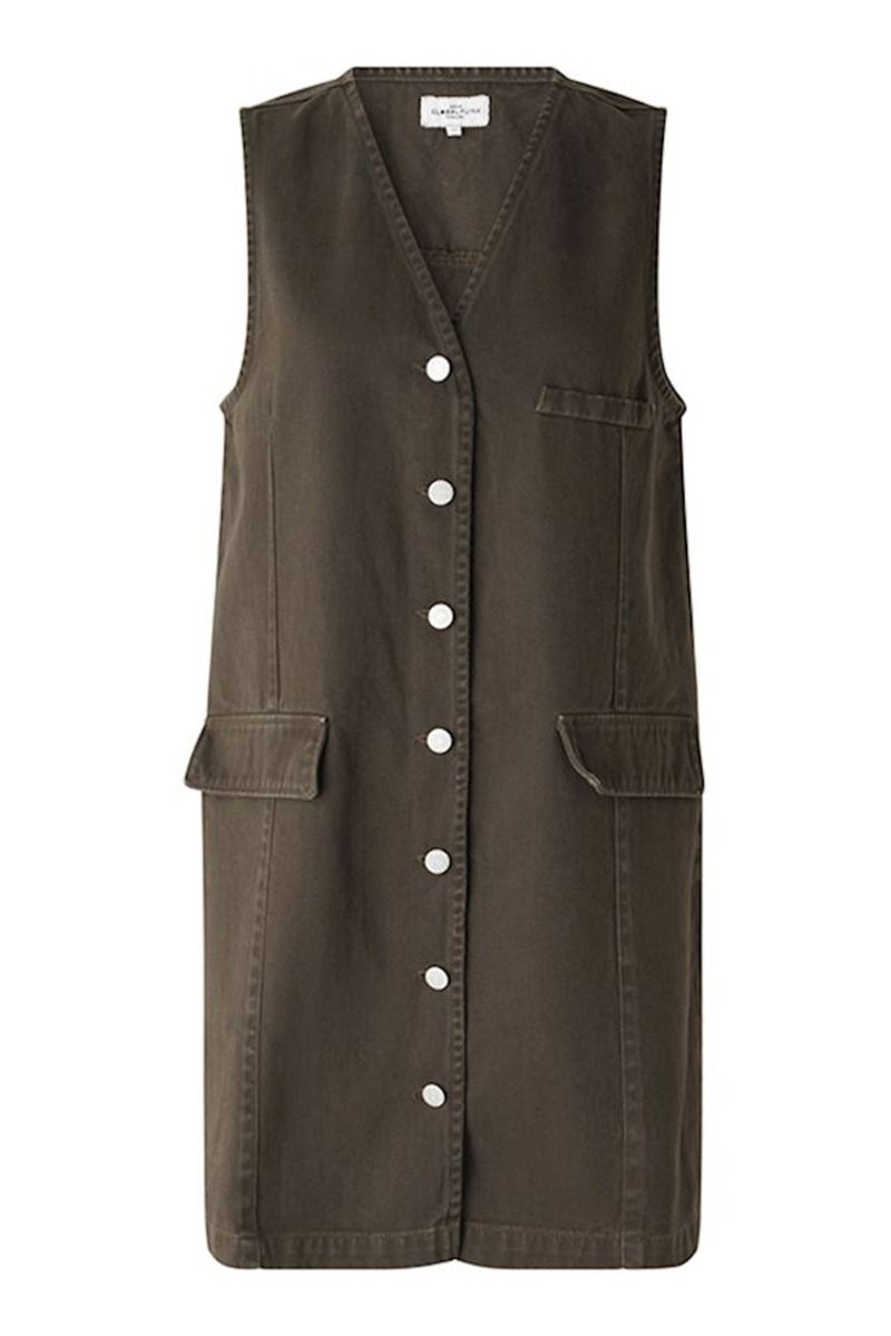 Global Funk - Kjole - Caililo Dress - Walnut