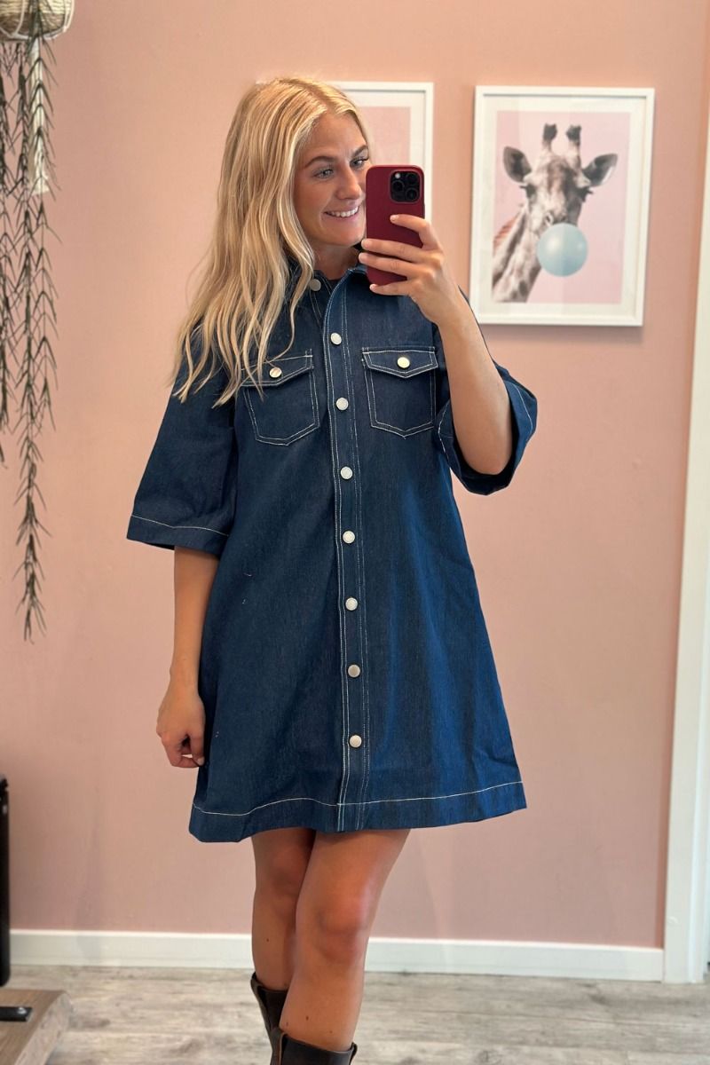 Global Funk - Kjole - Mira-G - Blue indigo 