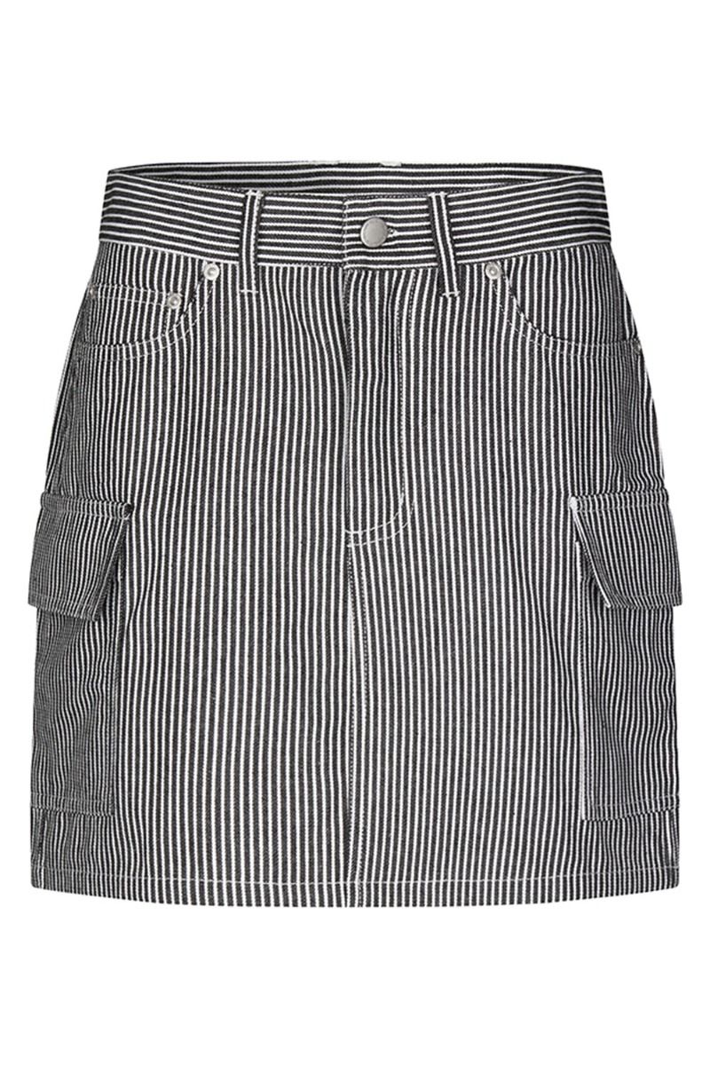 Global Funk - Nederdel - Sanya-G - Navy White Stripe 