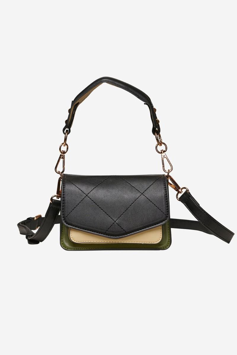 Noella - Taske - Blanca Multi Small Bag - Black/green/cream