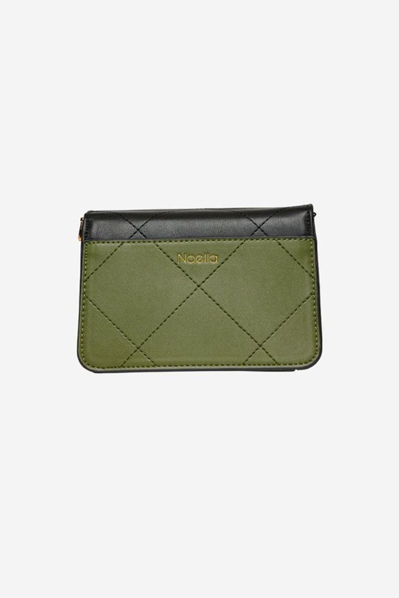 Noella - Taske - Blanca Multi Small Bag - Black/green/cream