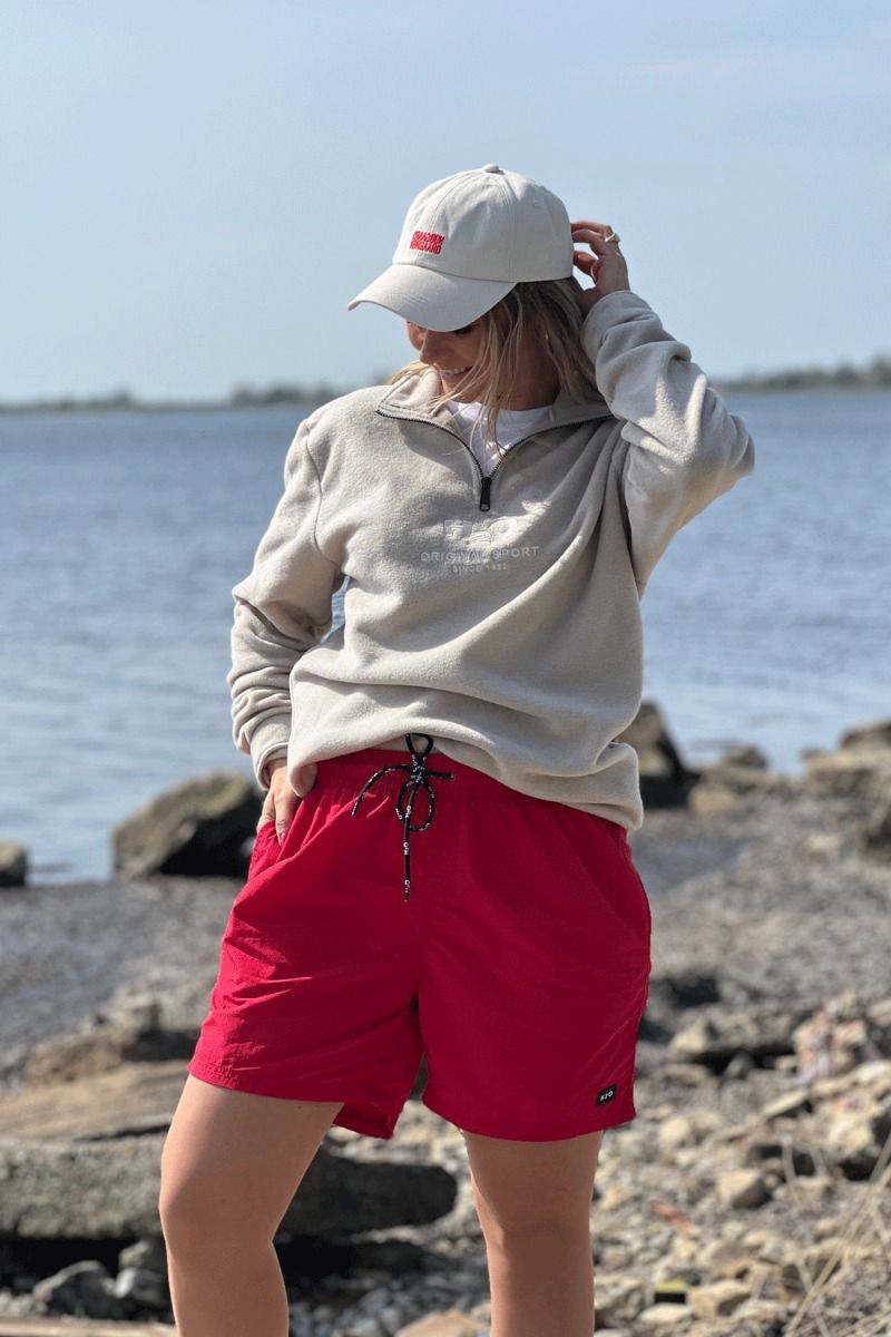 H2O - Fleece - Select Blåvand II Fleece Half Zip - 1034 Warm Grey