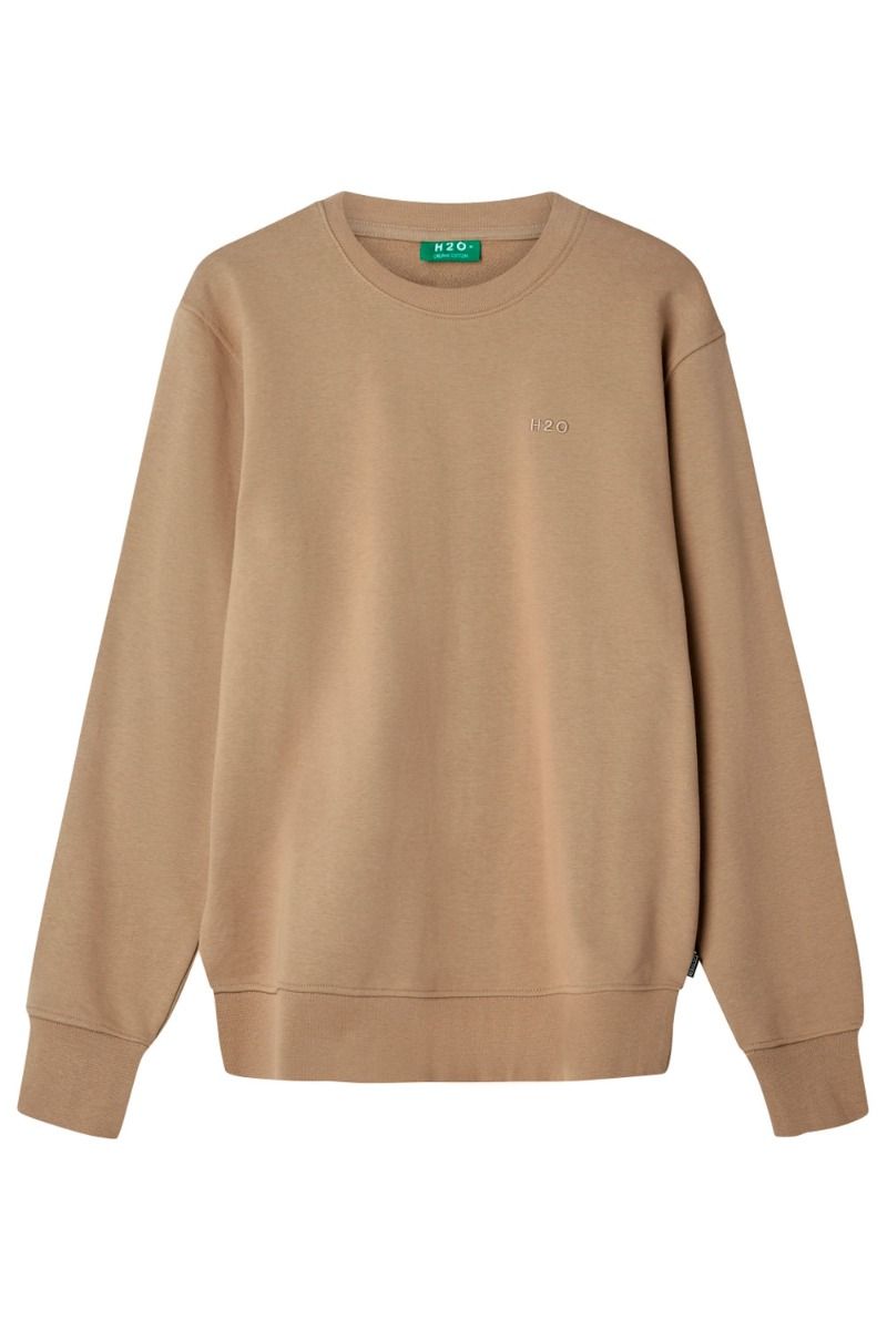 H2O - Sweatshirt - Happy Organic Sweat O'neck - Oak