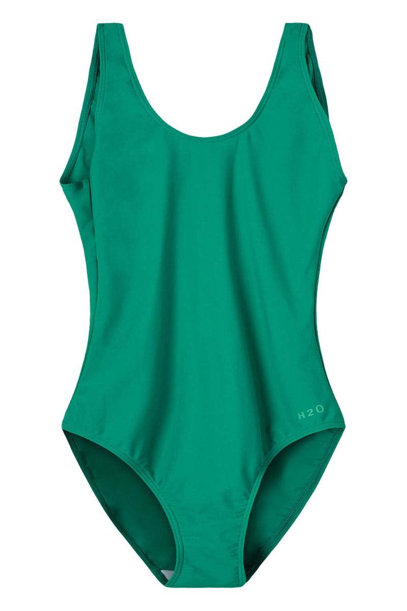 H2O - Badedragt - Tornø Swim Suit - 3053 - Posy Green