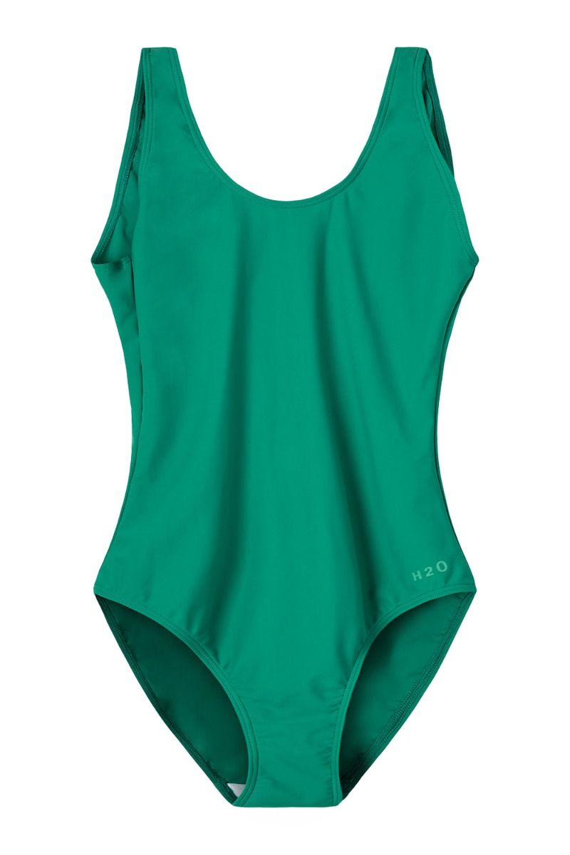 H2O - Badedragt - Tornø Swim Suit - Posy Green