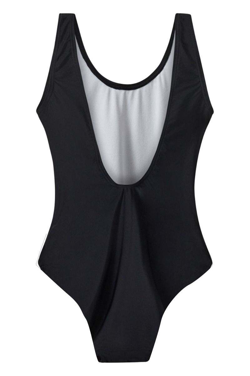 H2O - Badedragt - Tornø Logo Swim Suit - Black