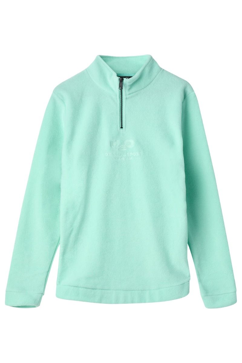 H2O - Fleece - Blåvand II Fleece Half Zip - Pastel Green
