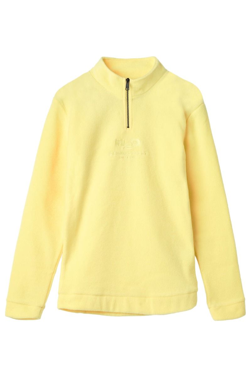H2O - Fleece - Blåvand II Fleece Half Zip - Pastel Yellow