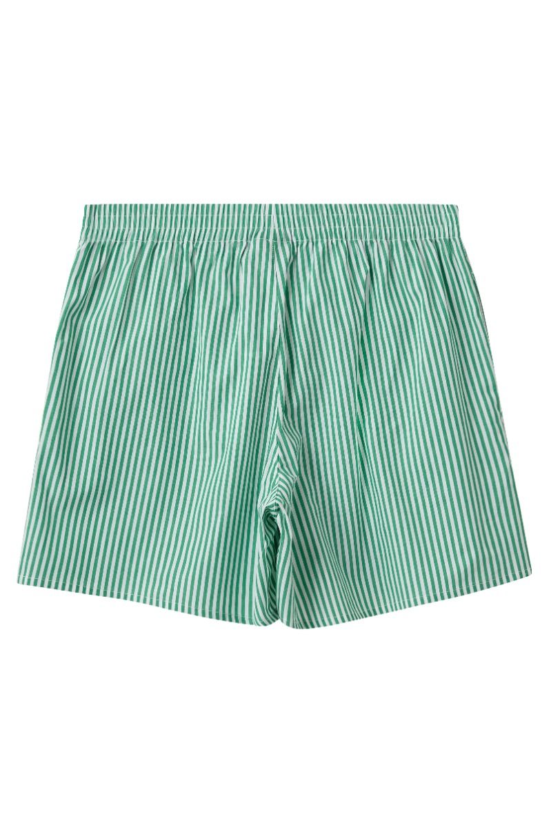 H2O - Shorts - Rønne Essential Pajamas Shorts - Green/White