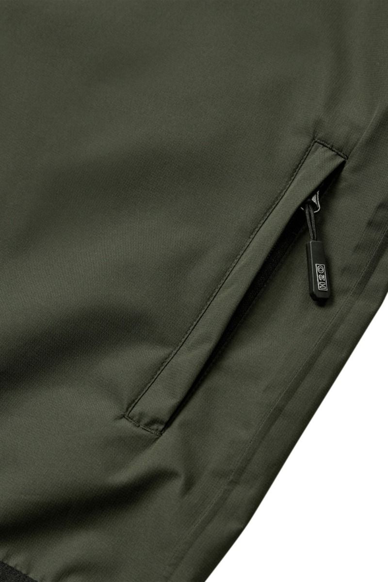H2O - Regnjakke - Basic Rømø LW Rain Jacket - Packable - Army