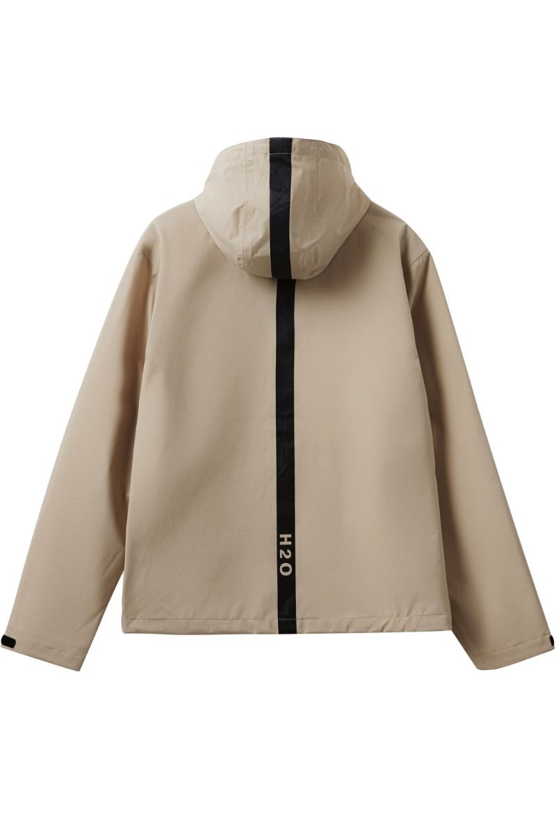 H2O - Regnsæt - Basic Bornholm Rain Set - Warm Grey