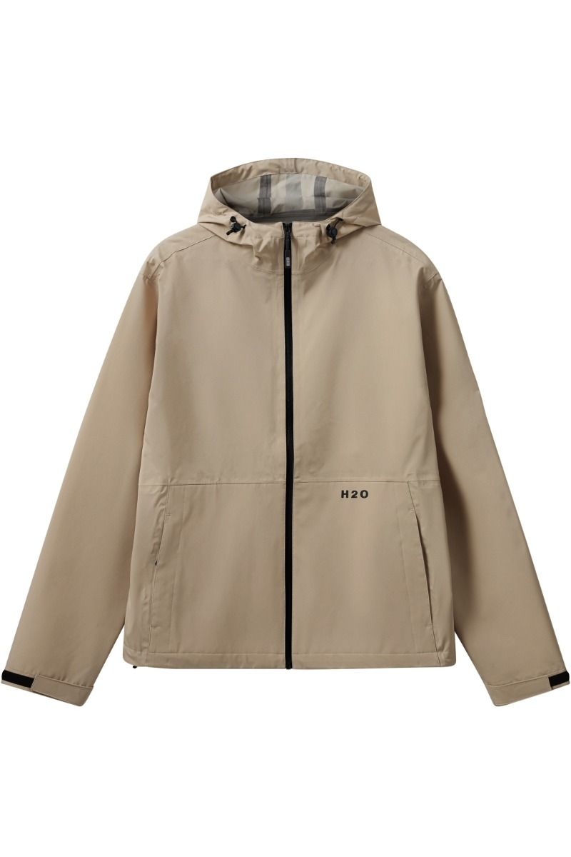 H2O - Regnsæt - Basic Bornholm Rain Set - Warm Grey