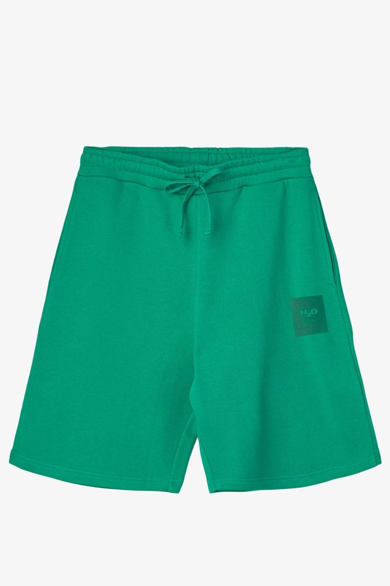 H2O - Shorts - Basic Lyø Organic Sweat Shorts - Grass Green