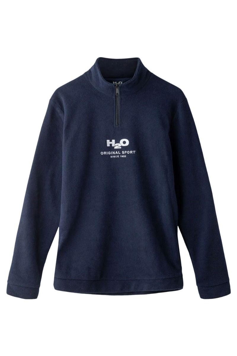 H2O - Sweat - Blåvand Fleece Half Zip - Navy