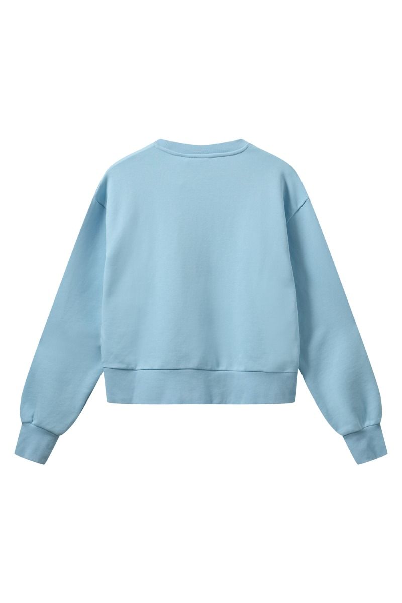H2O - Sweatshirt - R&D MKxH2O O'Neck Sweat - Light Blue