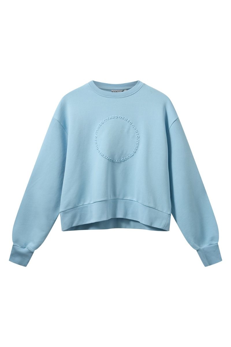 H2O - Sweatshirt - R&D MKxH2O O'Neck Sweat - Light Blue