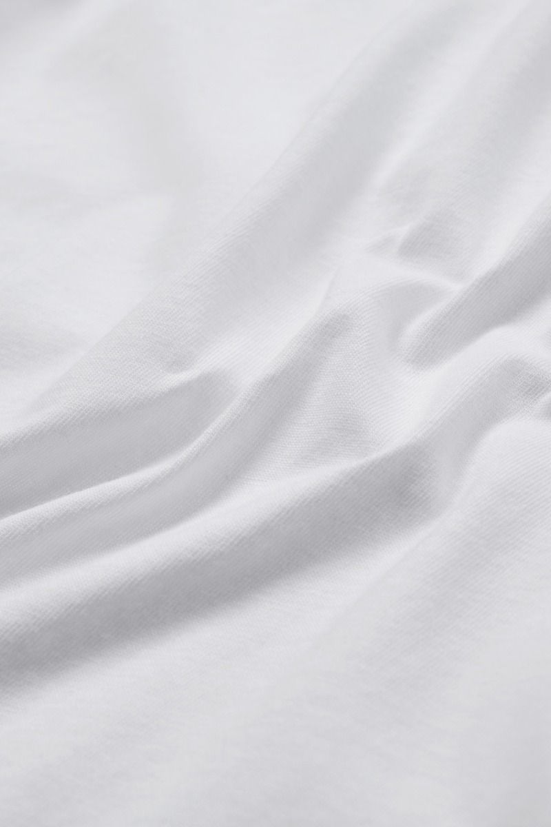 H2O - T-shirt - Logo Tee - White/Army