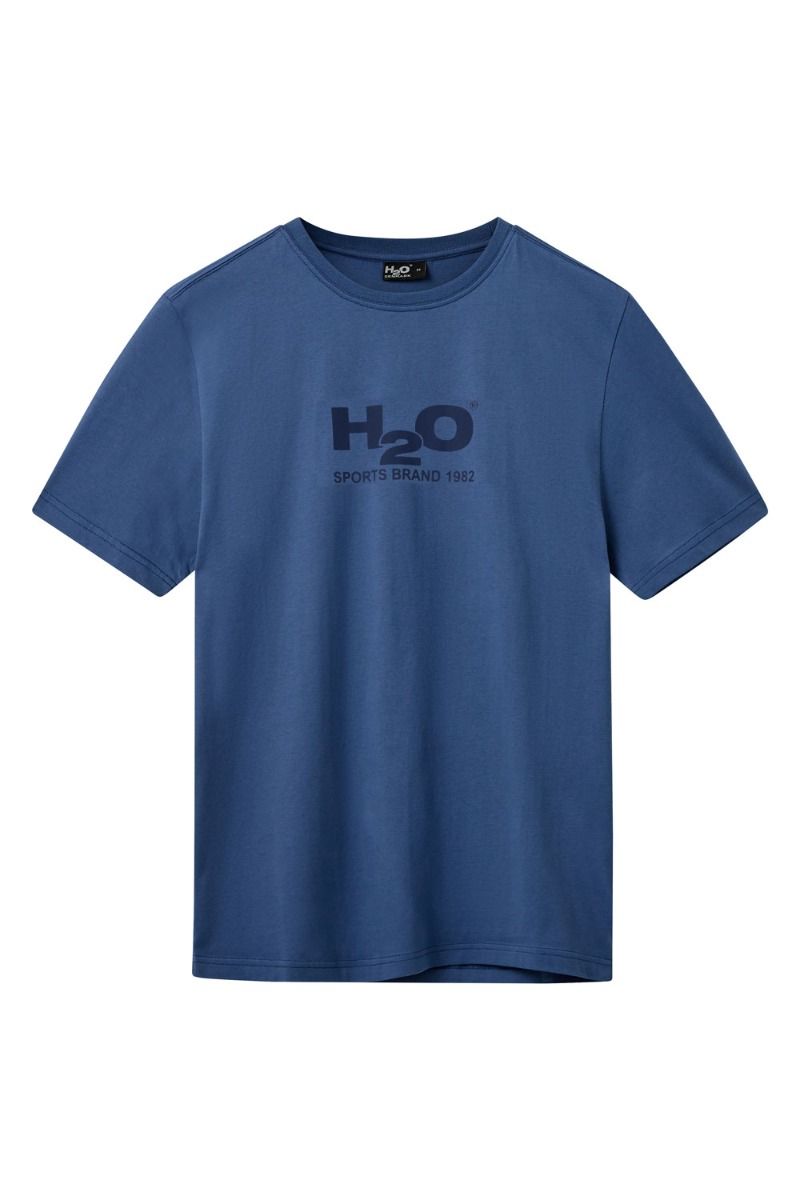 H2O - T-shirt - Logo Tee - Indigo Blue