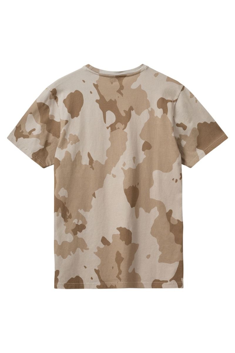 H2O - T-shirt - Lolland Tee - Oak Camou