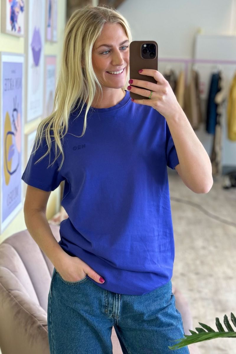 H2O - T-shirt - Happy Tee - Deep Purple