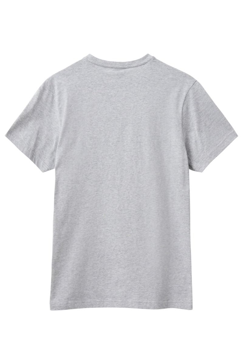 H2O - T-shirt - Logo Tee - Lt. Grey Mel/Black