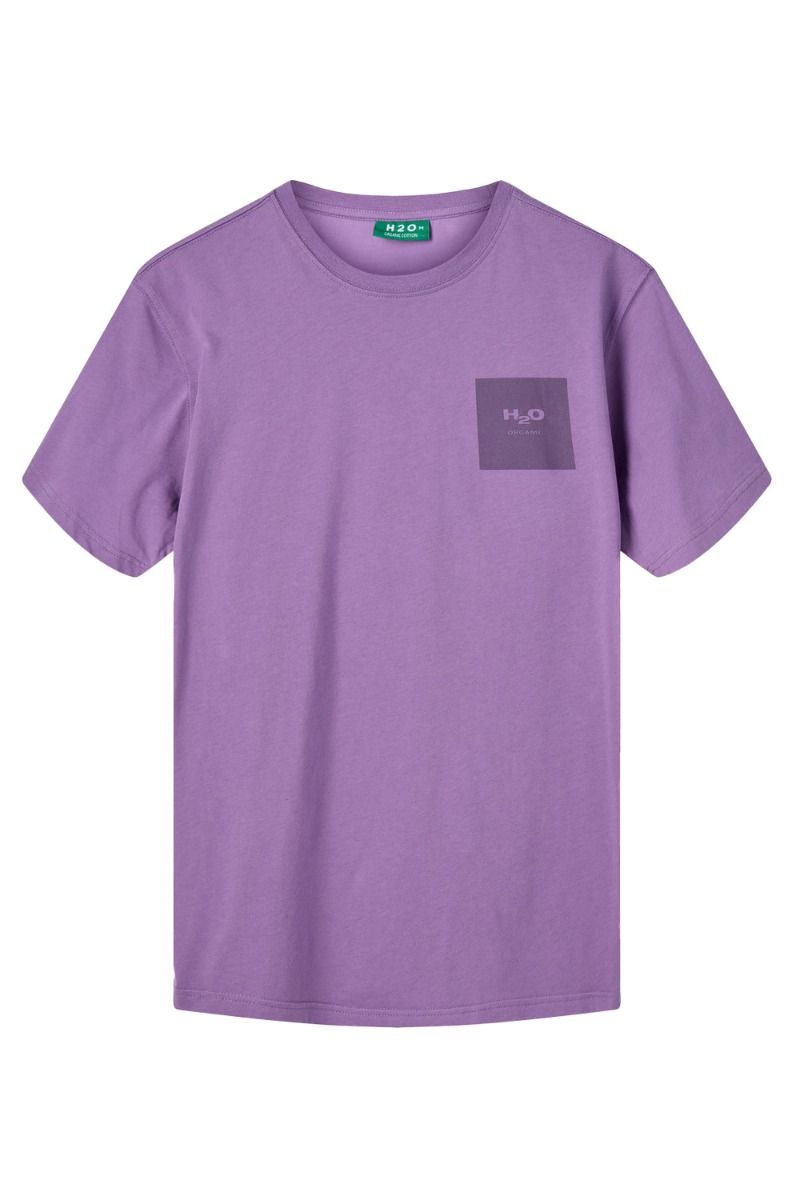 H2O - T-shirt - Lyø Organic Tee - Amethyst
