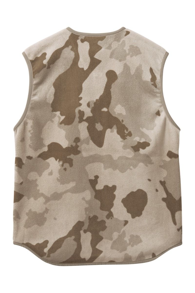 H2O - Vest - Sejerø Fleece Vest - Oak Camou