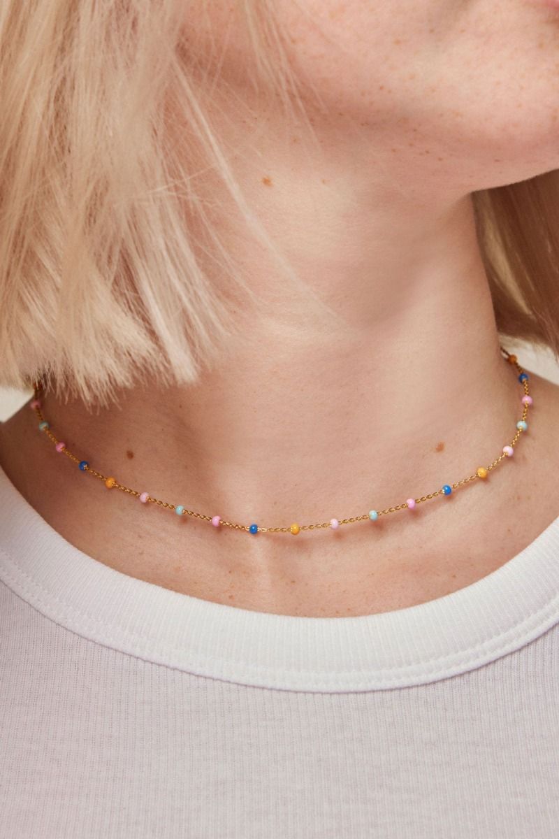 Enamel - Halskæde - Lola Necklace - Lolly