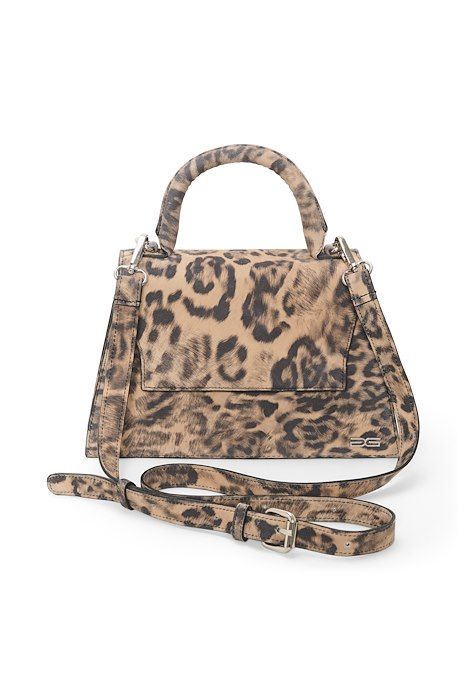 Gestuz - Taske - GZharvey P Bag - Leopart Print Leather