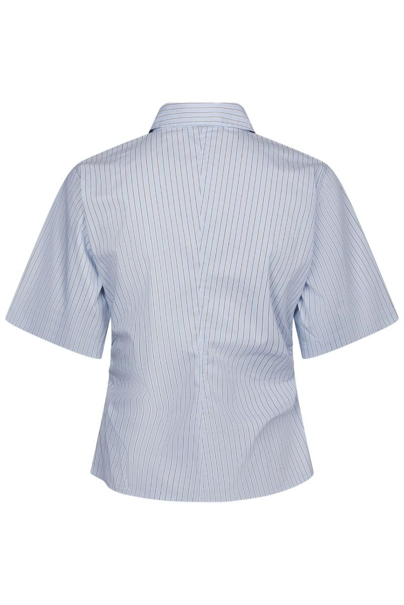 Neo Noir - Skjorte - Hazell Stripe Shirt - Light Blue