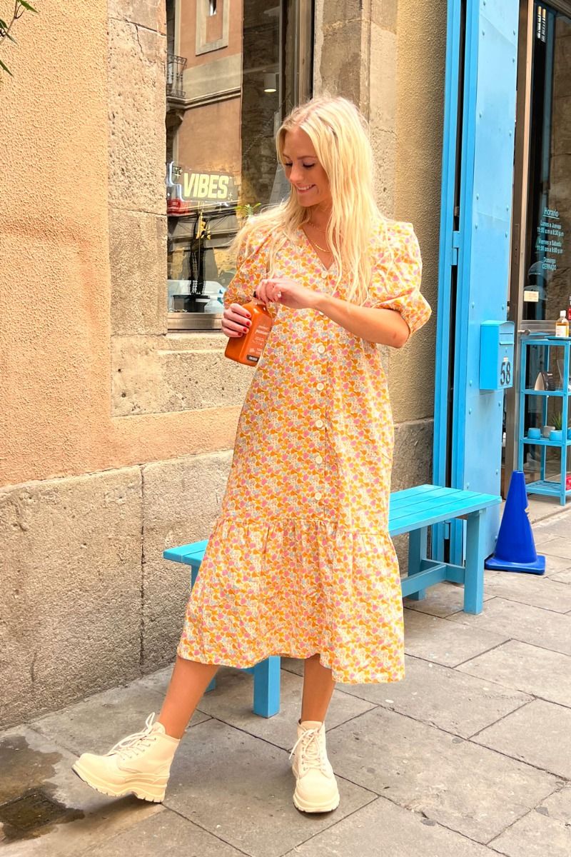 Nümph - Kjole - Nucarlyle Dress - Popcorn 