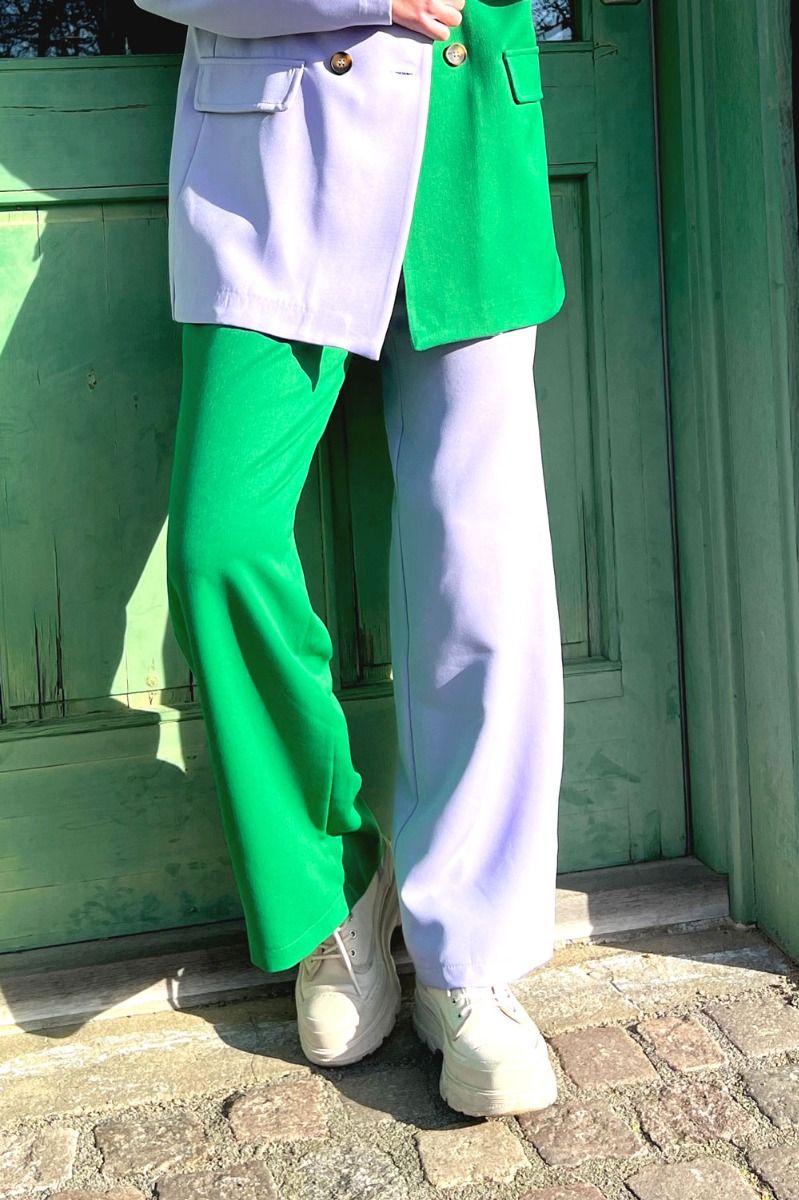 Noella - Bukser - Brooklyn Pants 22 - Lavender/Green