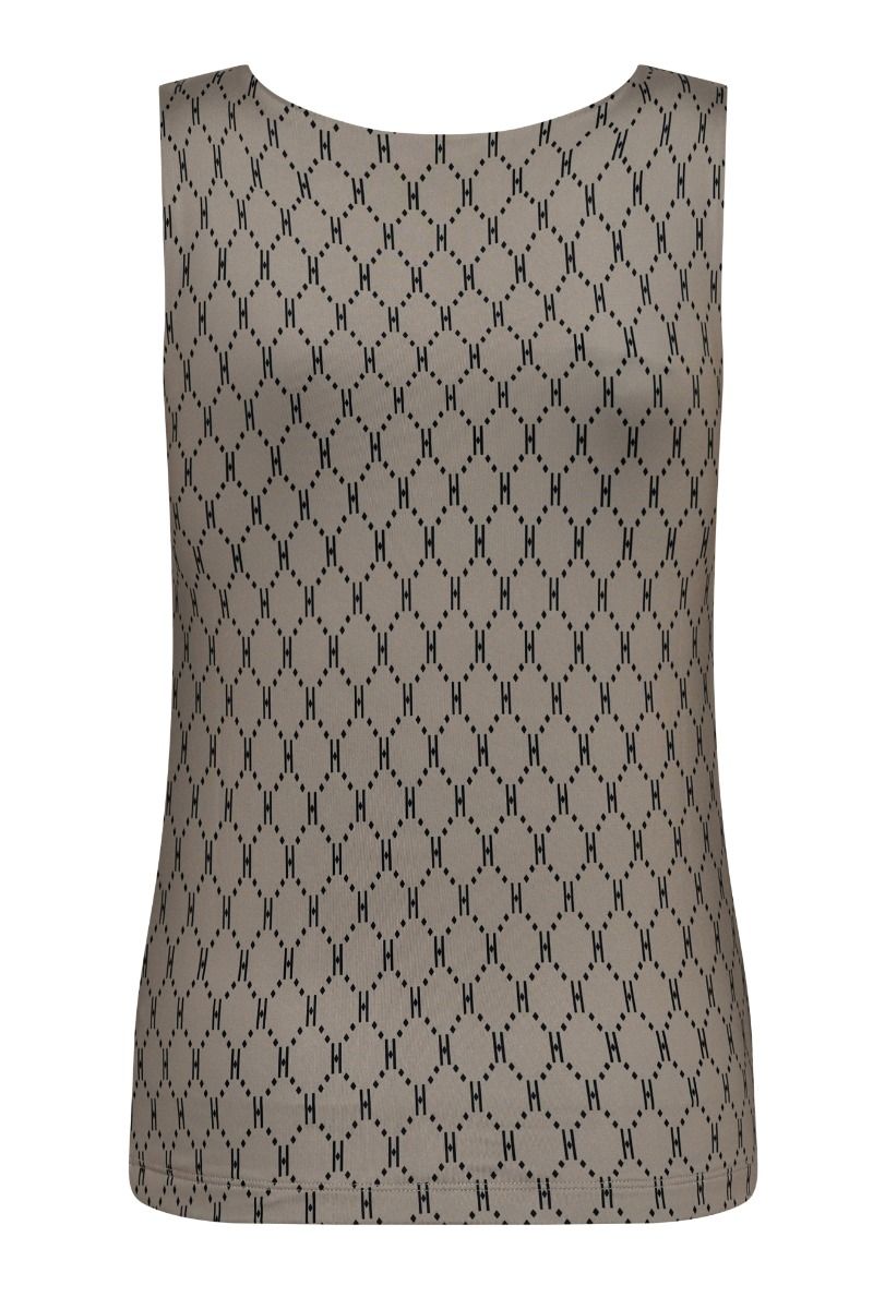 Hype The Detail - Top - Printed Top - Sand