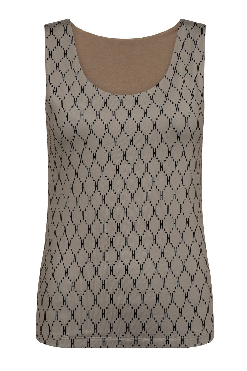 Hype The Detail - Top - Printed Top - Sand