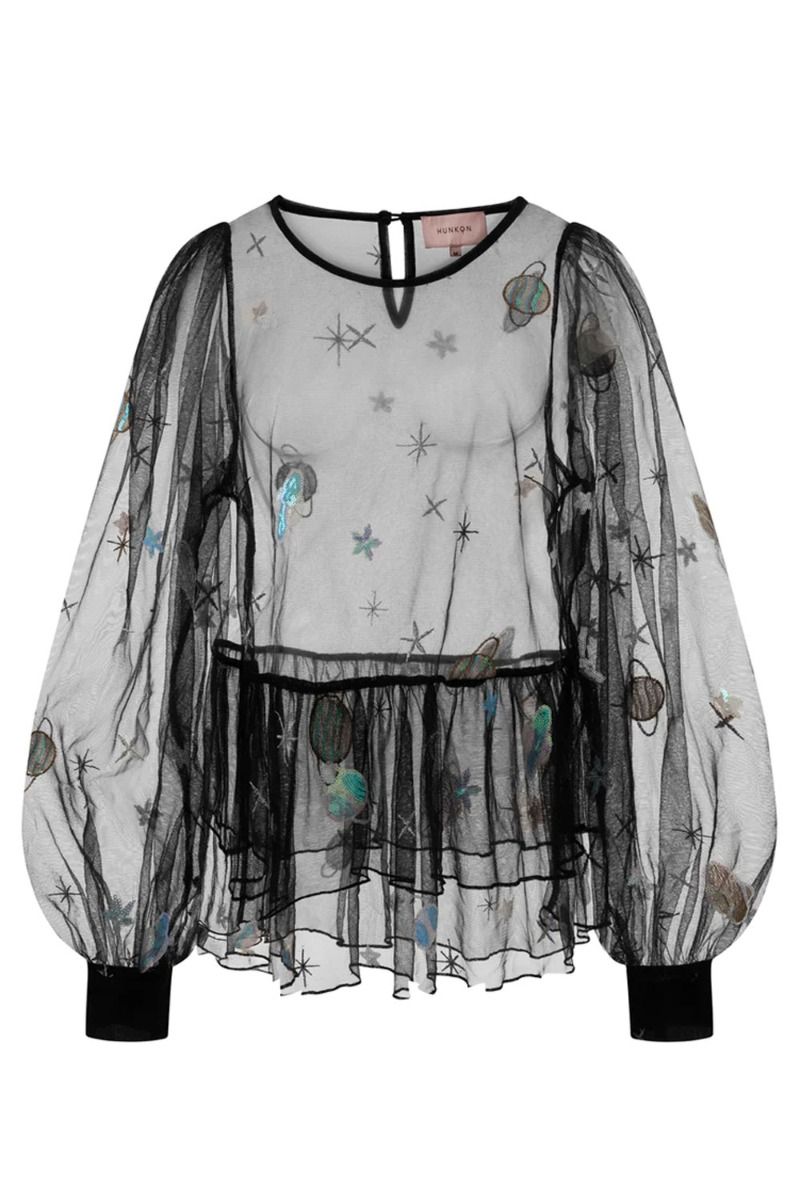Hunkøn - Bluse - Avalon Blouse - Black Planet