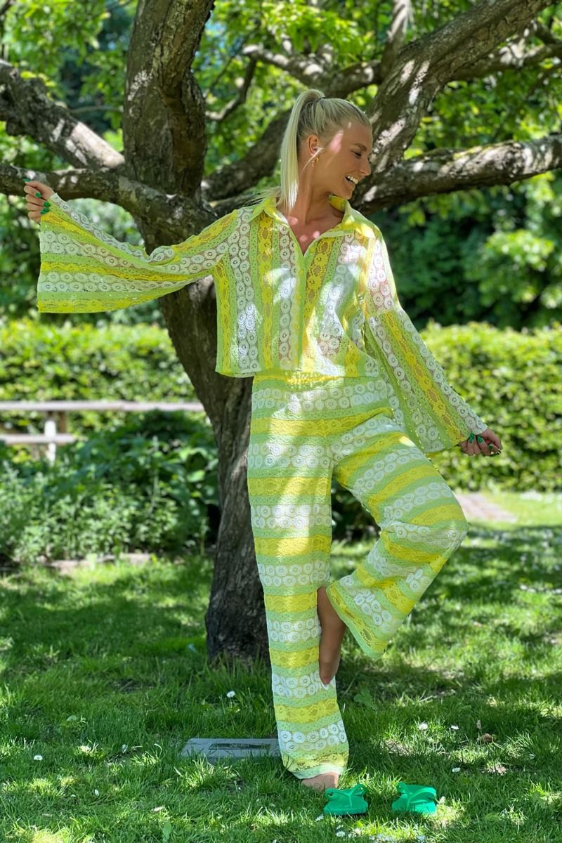 Hunkøn - Bukser - Yvonne Trousers - Citrus