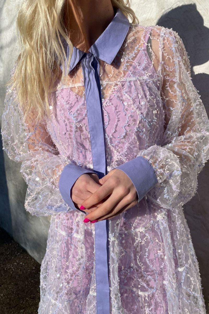 Hunkøn - Kjole - Elvira Layer Dress - Ivory