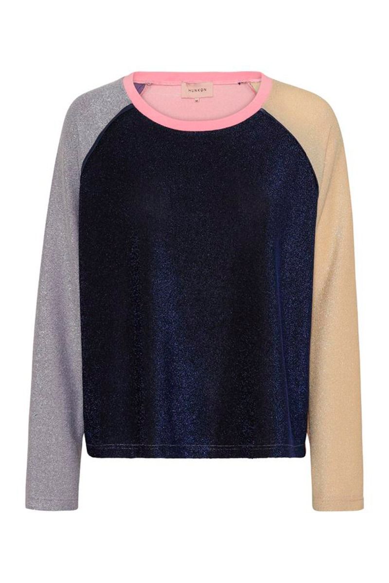 Hunkøn - Bluse - Keyla Blouse - Mixed Glitter