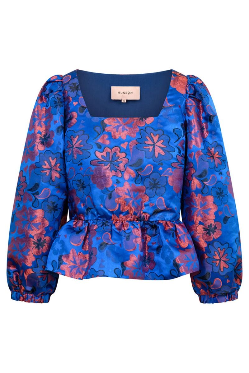 Hunkøn - Bluse - Roberta Blouse - Blue